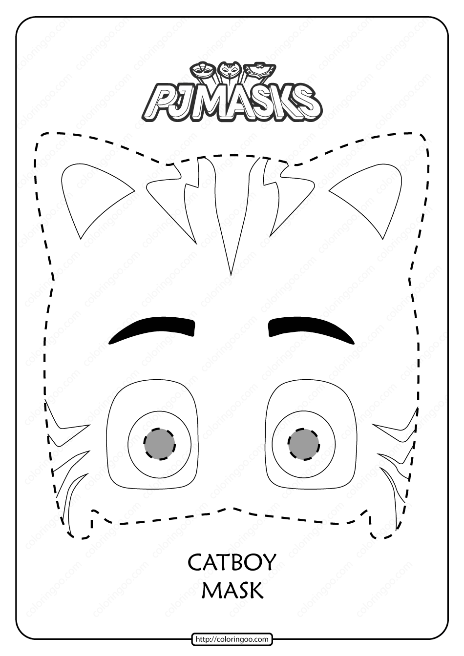 Free Printable Gekko Pj Masks Coloring Page Artofit