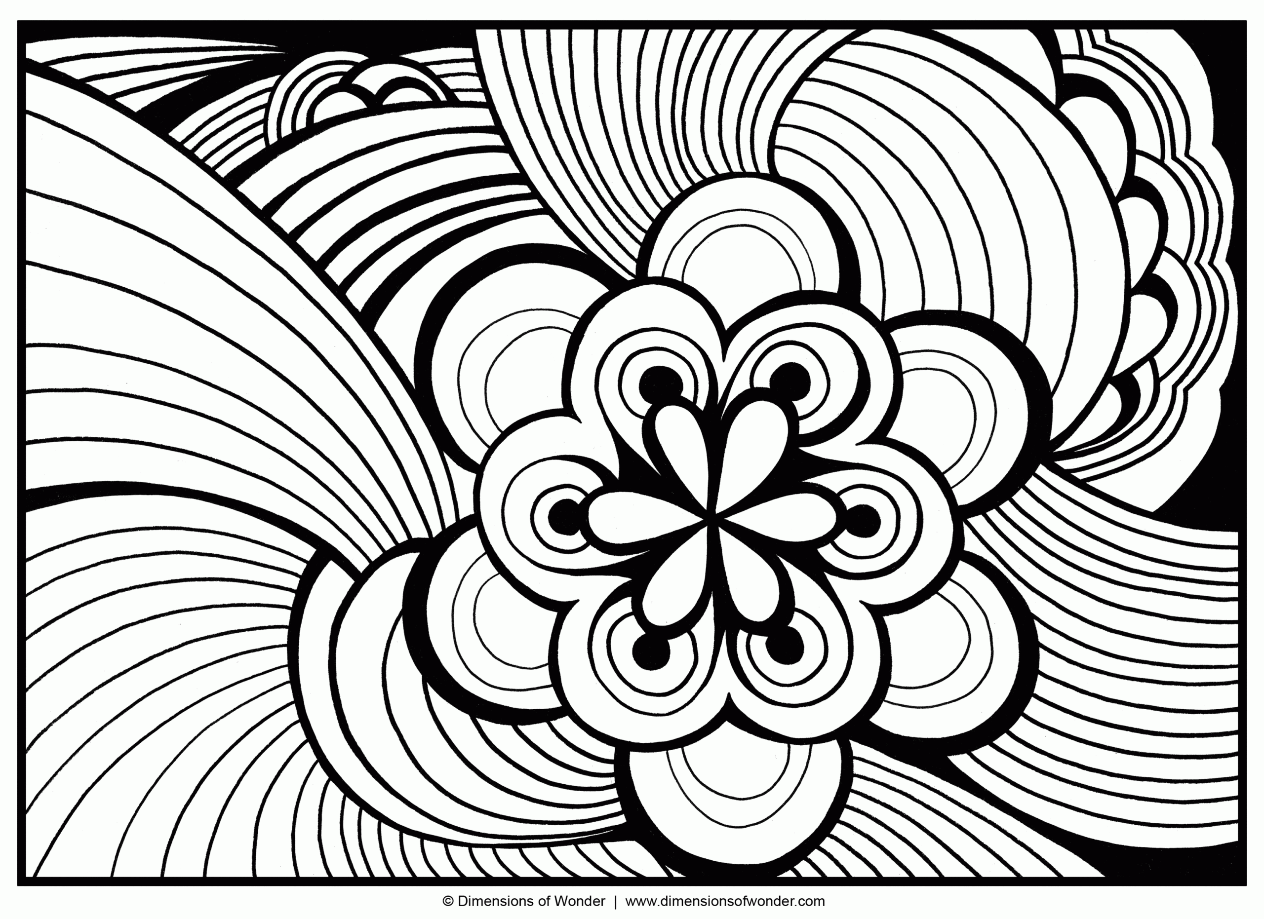 Free Printable Hard Coloring Pages For Adults Coloring Home