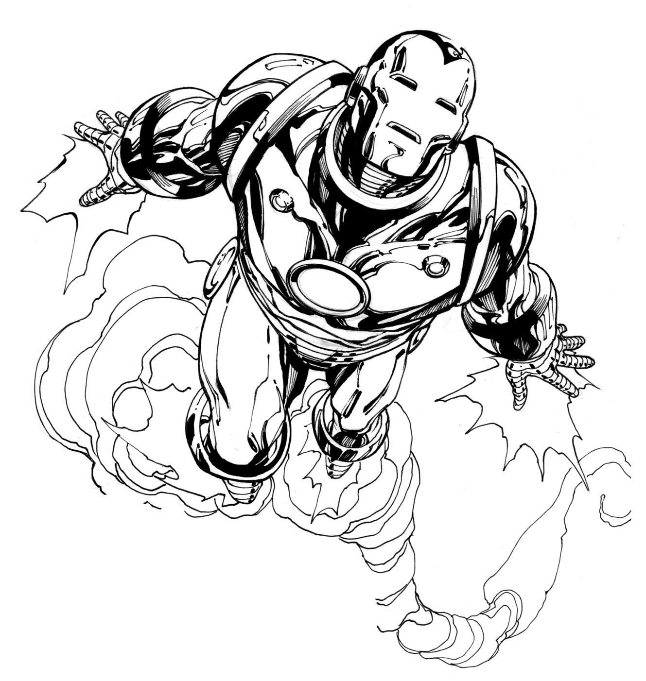 Coloring Pages Iron Man