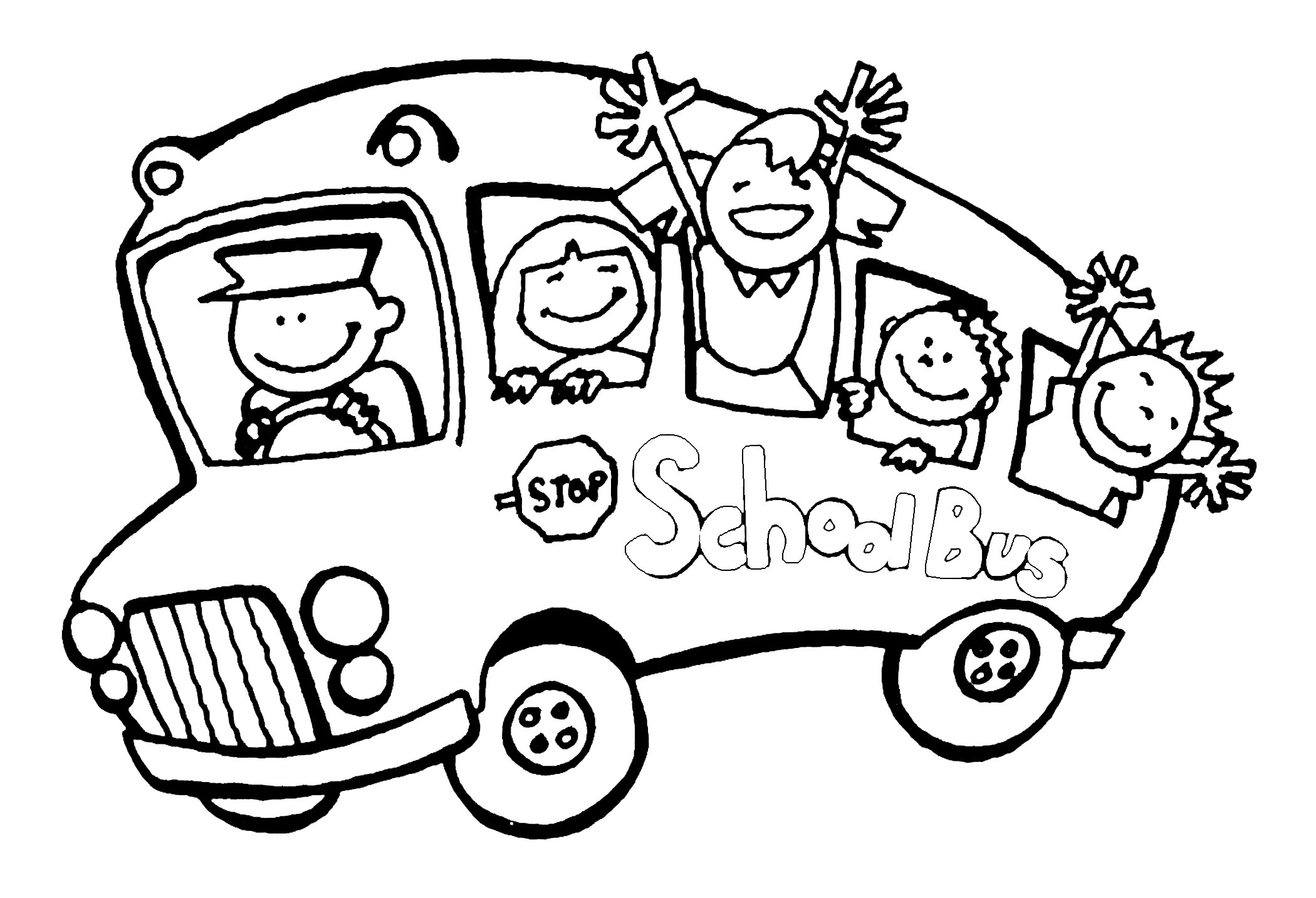 Fun Coloring Pages For Kindergarten