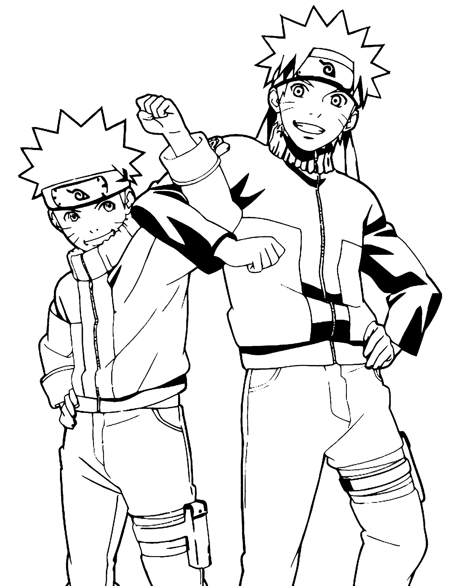 Free Printable Naruto Coloring Pages Printable Templates