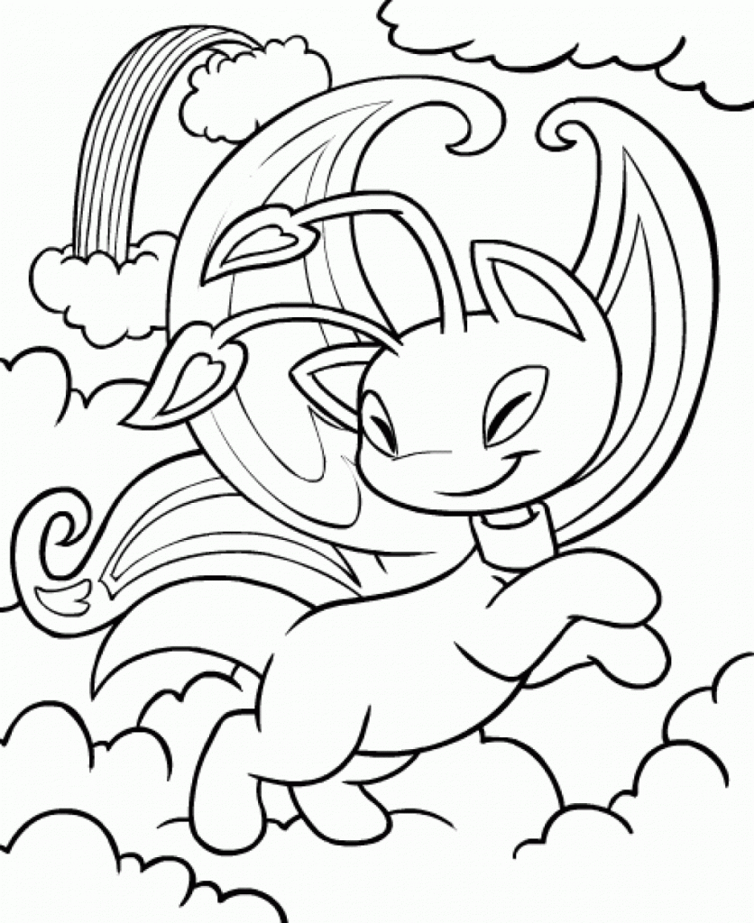 Free Printable Neopets Coloring Pages For Kids