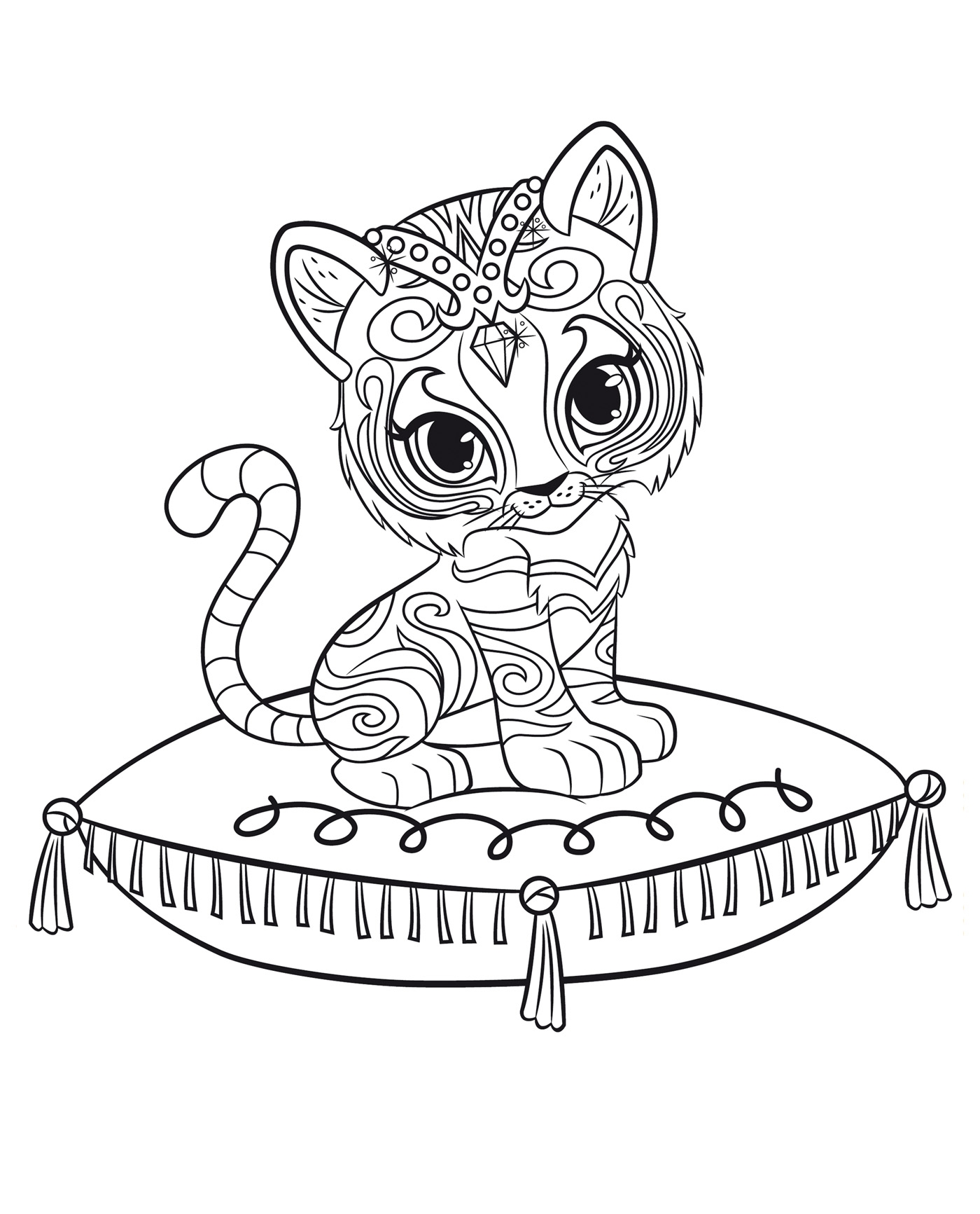 Free Printable Shimmer And Shine Coloring Pages