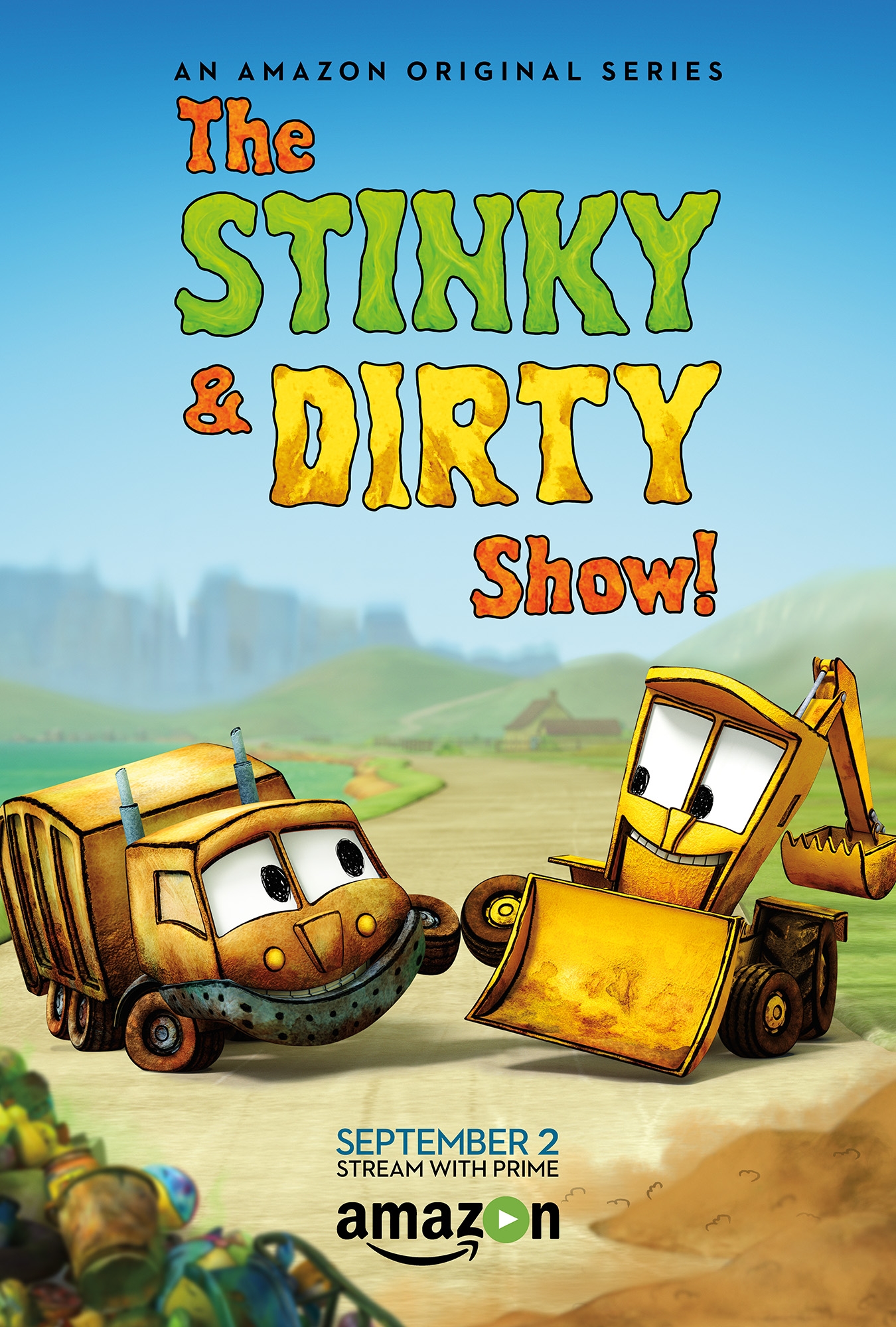 Free Printable Stinky And Dirty Coloring Page