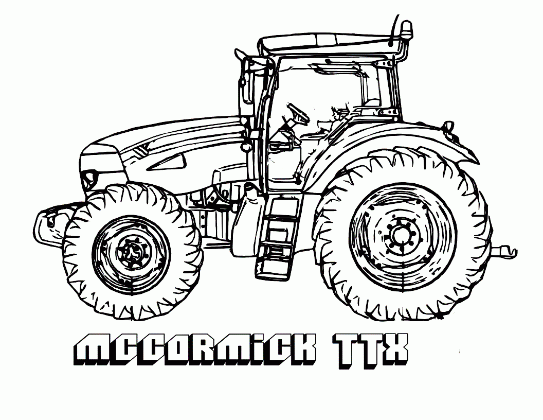 Coloring Pages Tractors