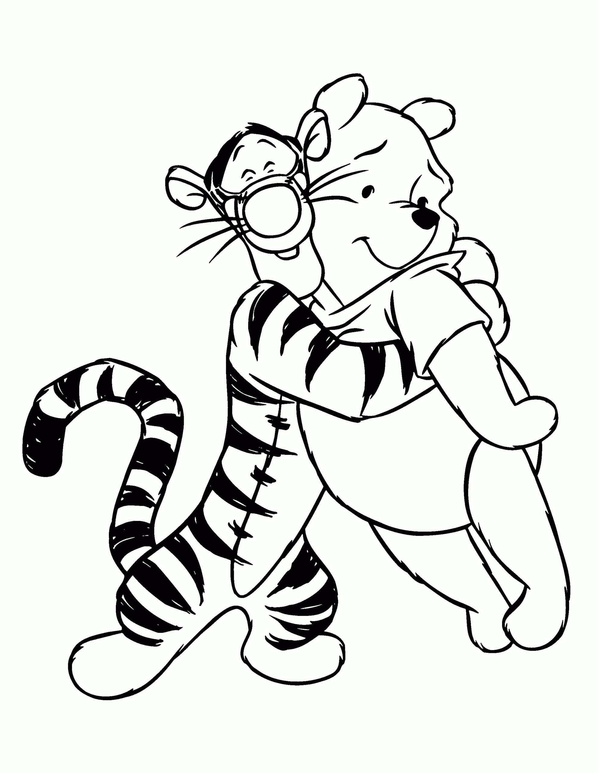 Free Printable Winnie The Pooh Coloring Pages For Kids