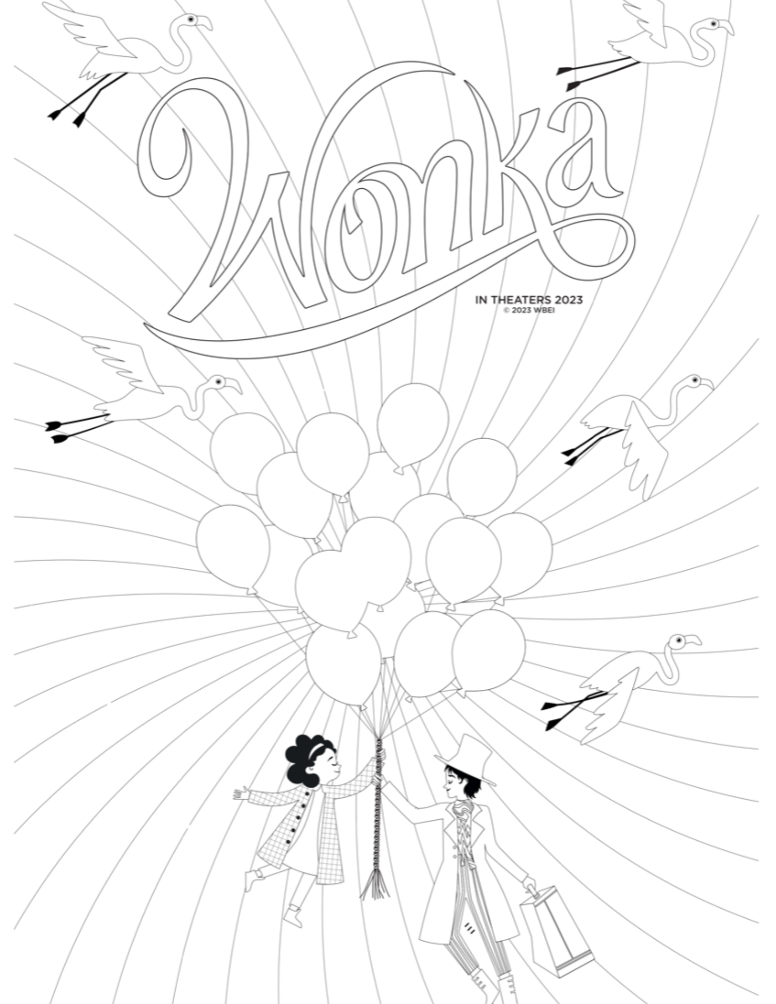 Willy Wonka Coloring Pages
