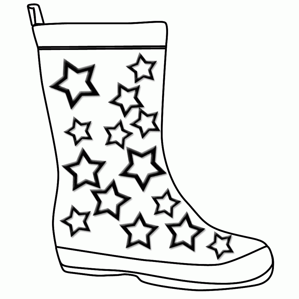 Free Rain Boots Coloring Page Download Free Rain Boots Coloring Page Png Images Free ClipArts