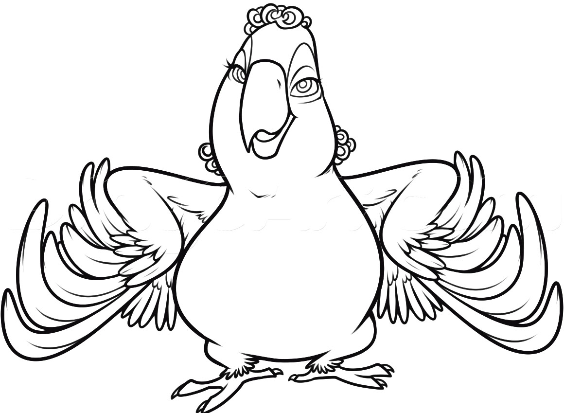 Free Rio 2 Drawing To Print And Color Rio 2 Coloring Pages For Kids