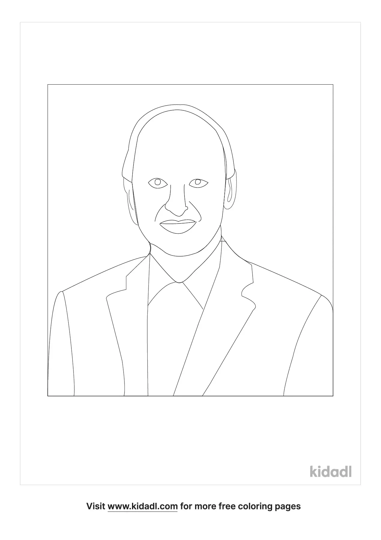 Free Russel Nelson Coloring Page Coloring Page Printables Kidadl
