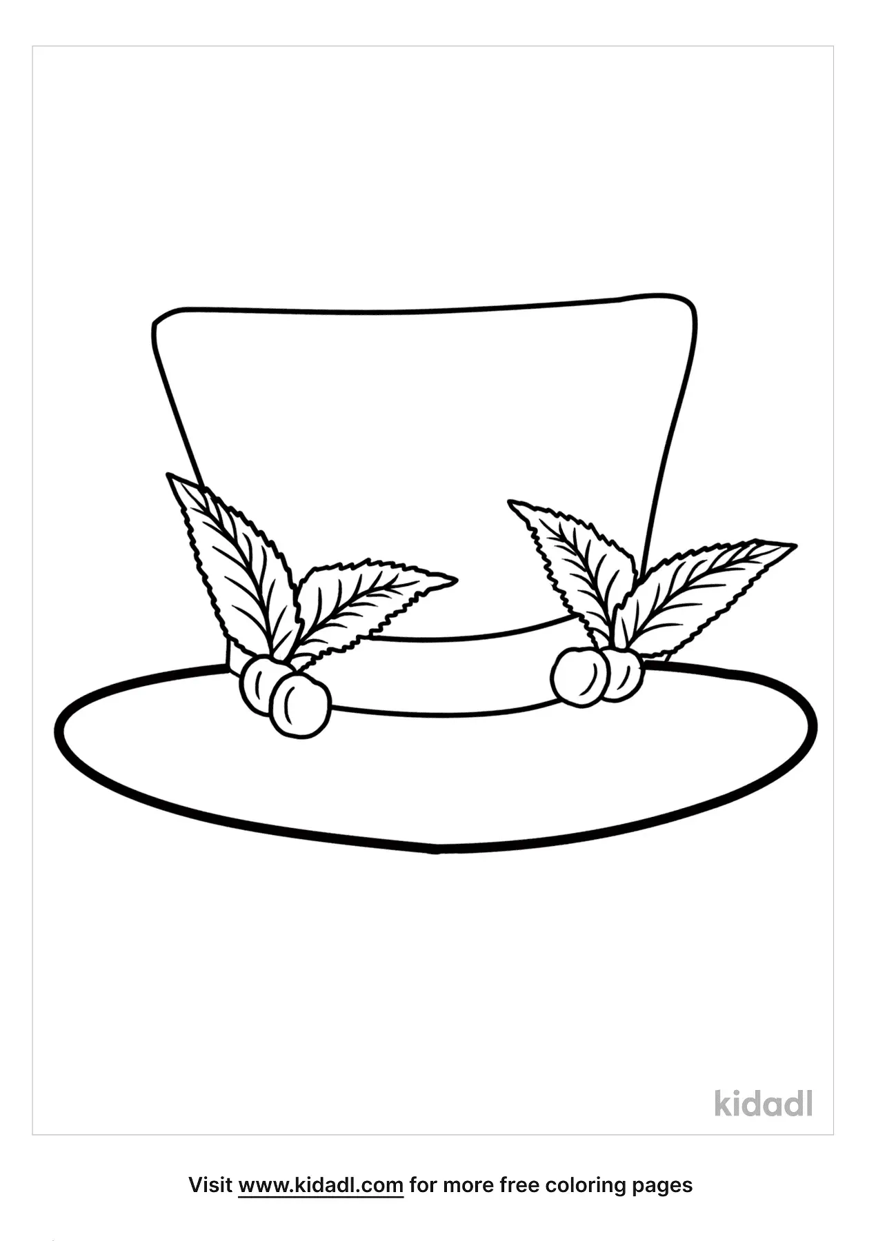 Free Snowman Hat Coloring Page Coloring Page Printables Kidadl