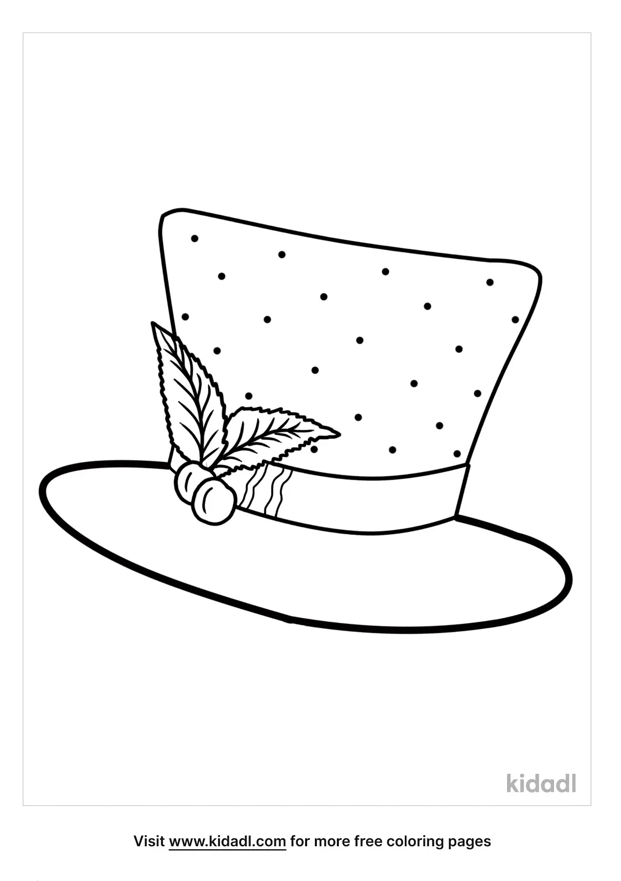 Free Snowman Hat Coloring Page Coloring Page Printables Kidadl