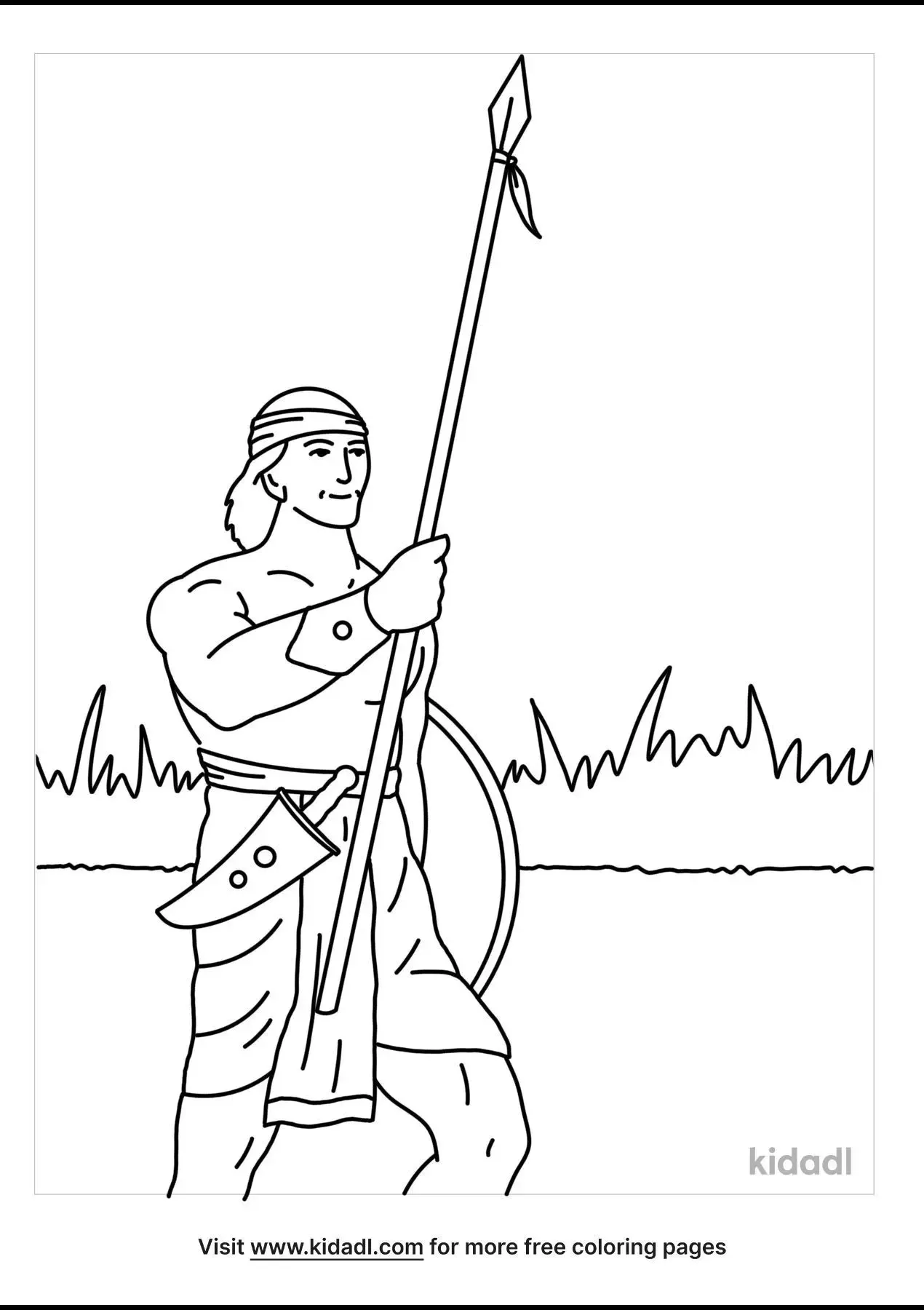 Free Stripling Warrior Coloring Page Coloring Page Printables Kidadl