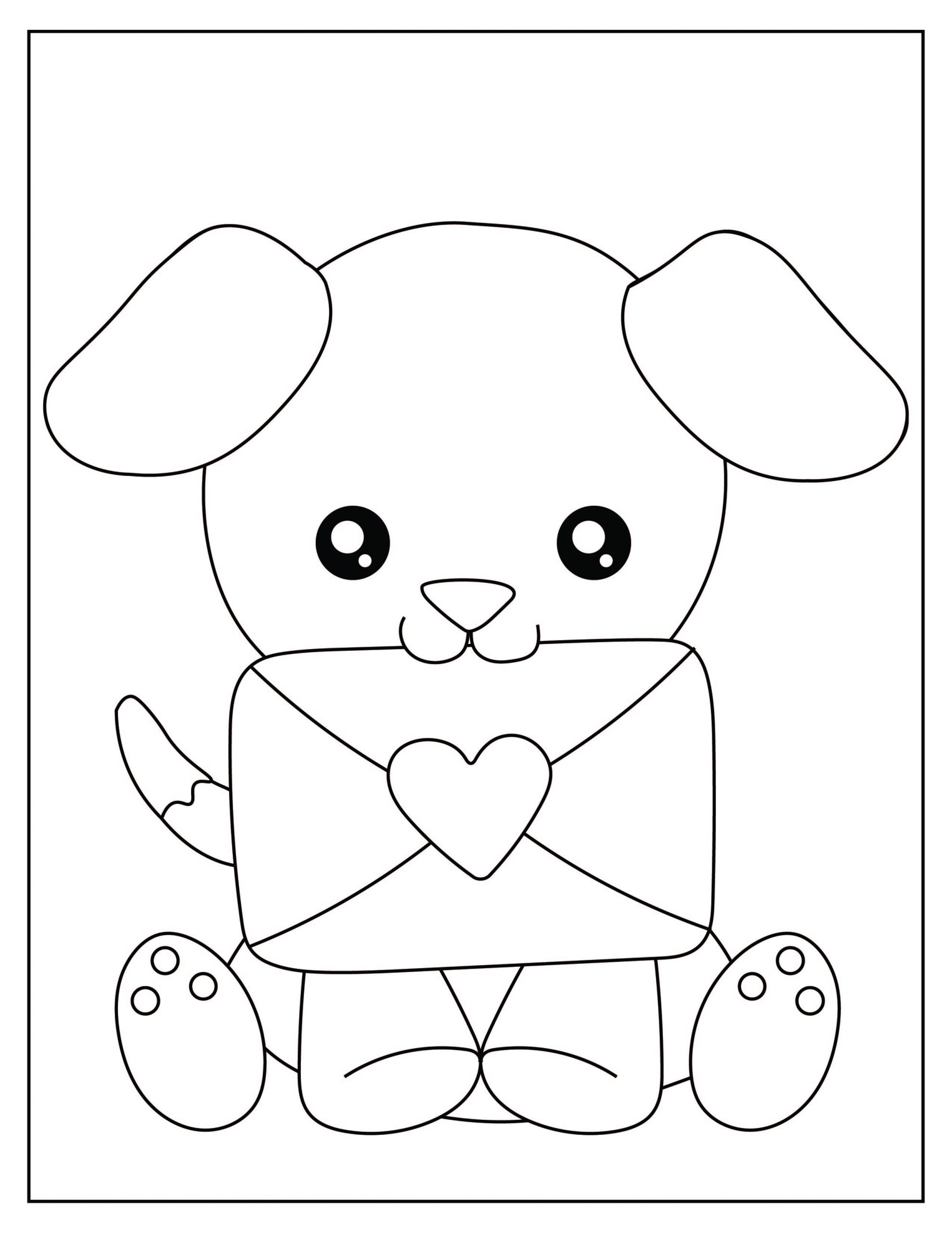 Valentine Coloring Pages Free