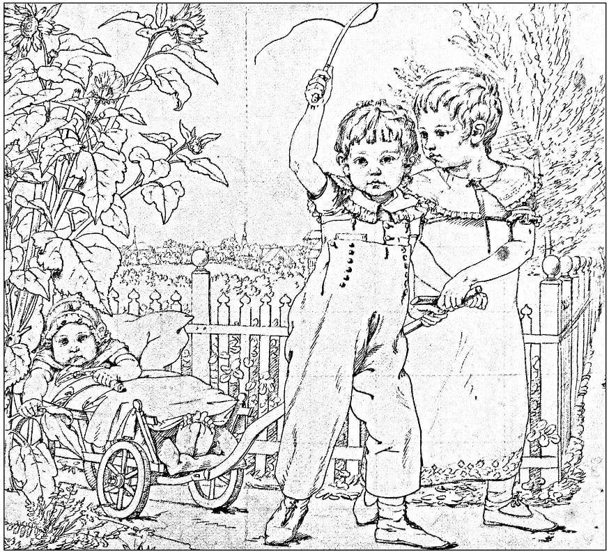Free Vintage Coloring Pages