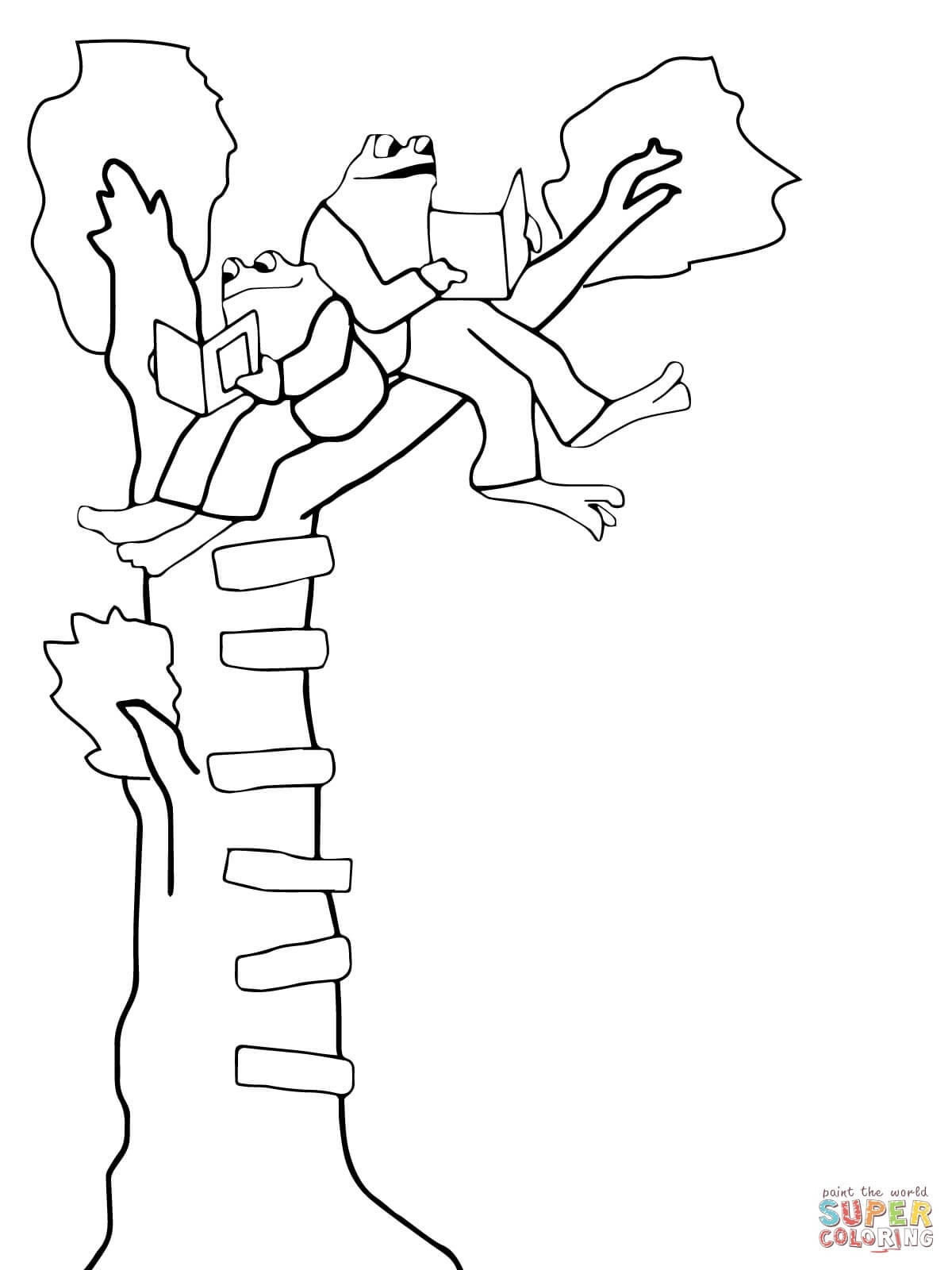Frog And Toad Printable Coloring Pages Printable Word Searches