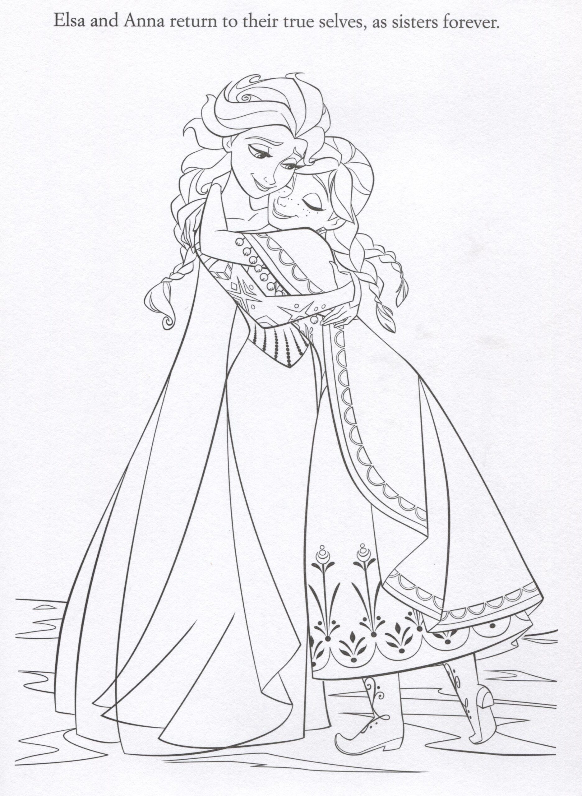 Frozen Coloring Pages Pdf