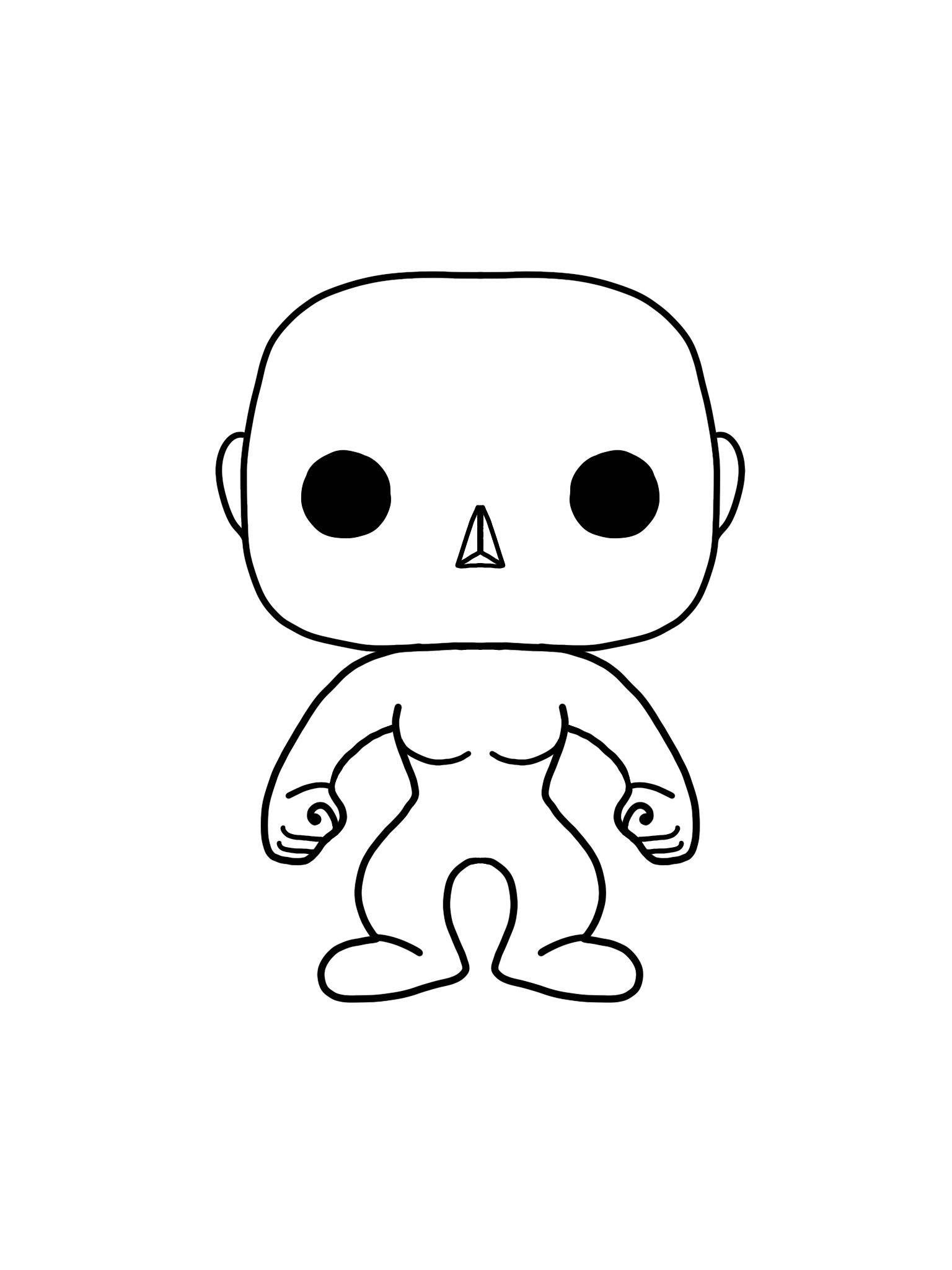Funko Pop Batman Pages Coloring Pages