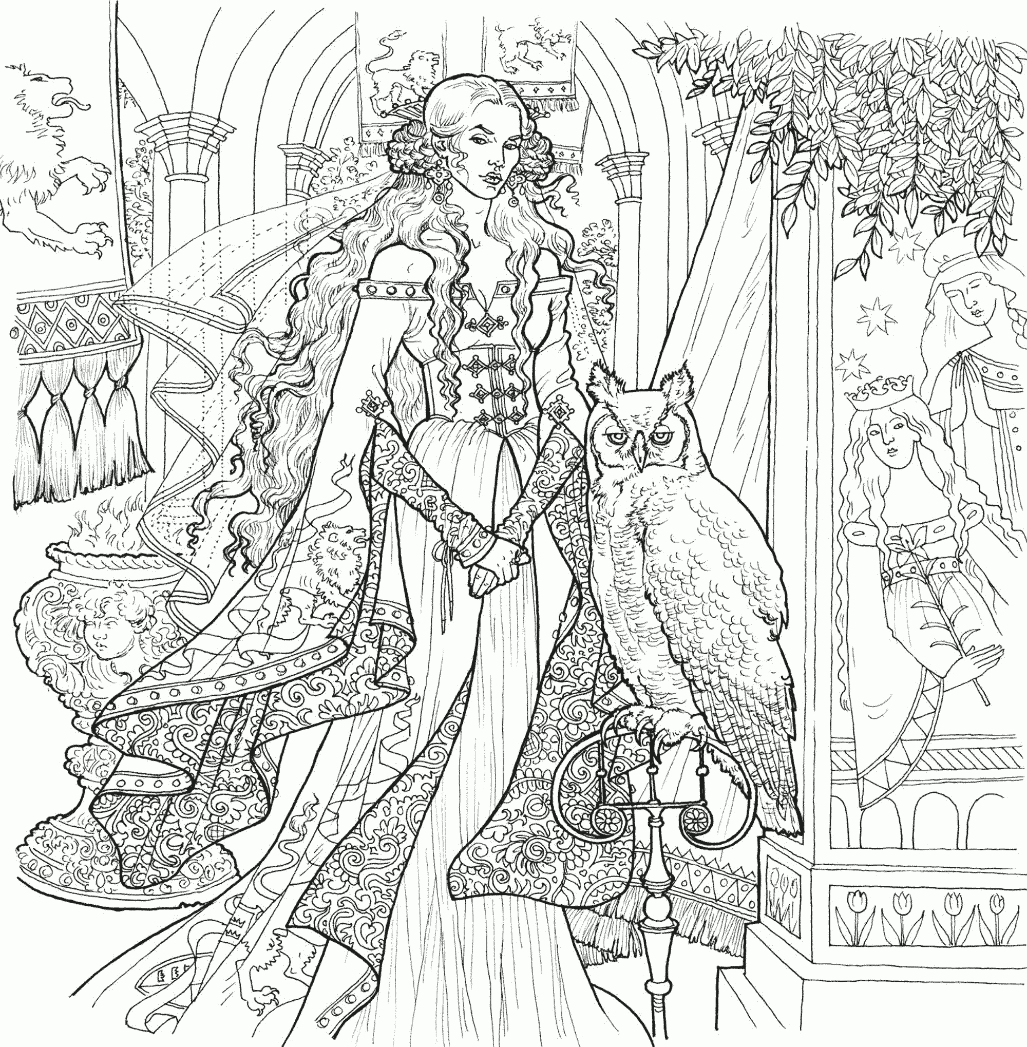 Game Of Thrones Coloring Pages