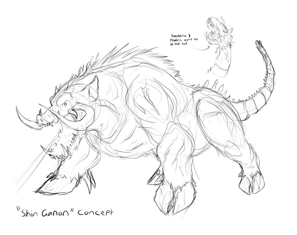 Ganondorf Coloring Pages