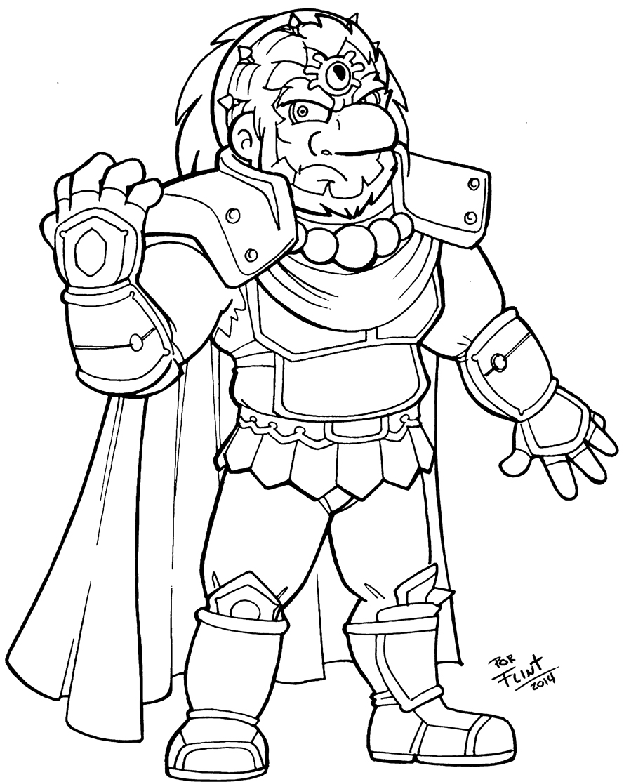 Ganondorf Coloring Pages