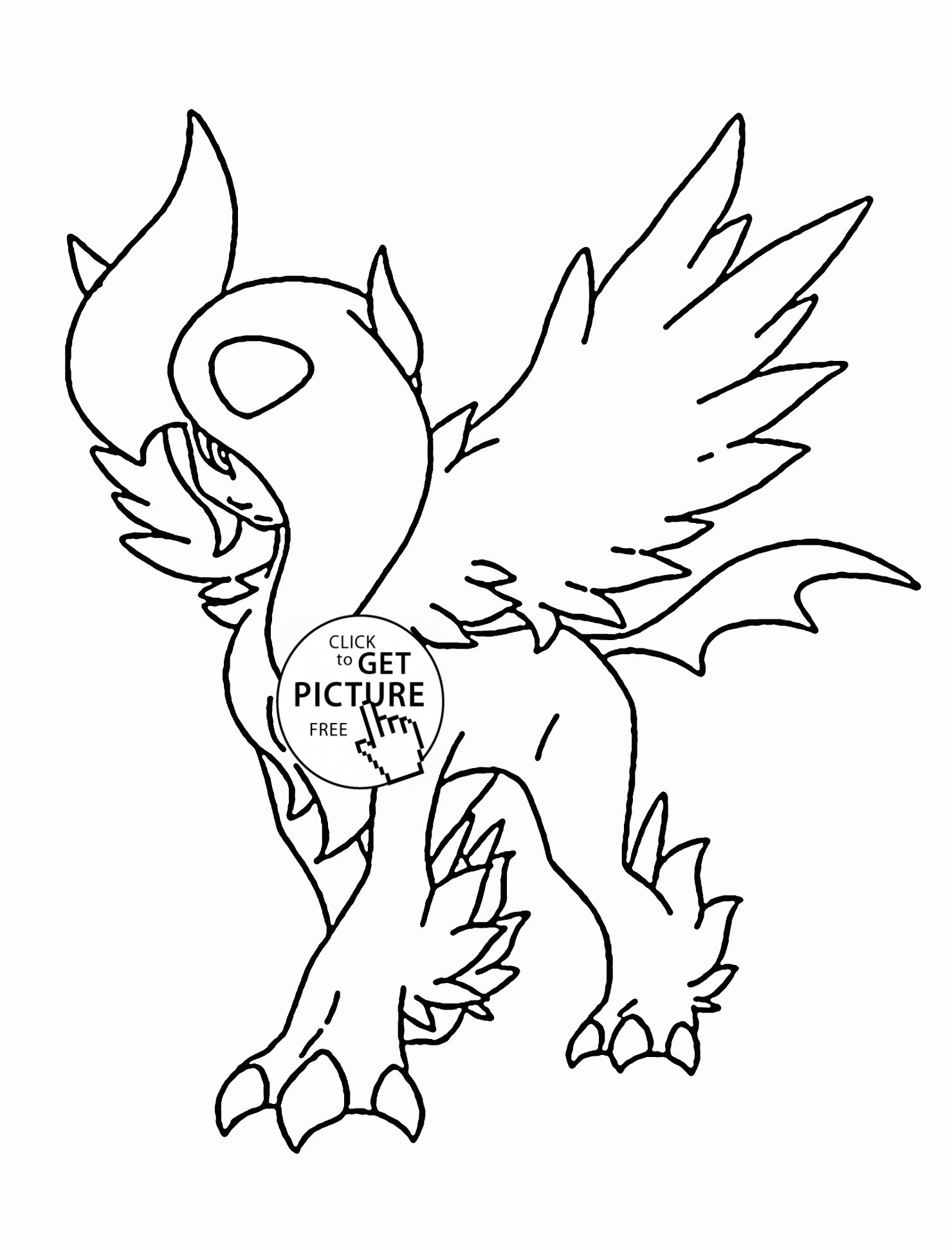 Garchomp Coloring Pages At GetDrawings Free Download