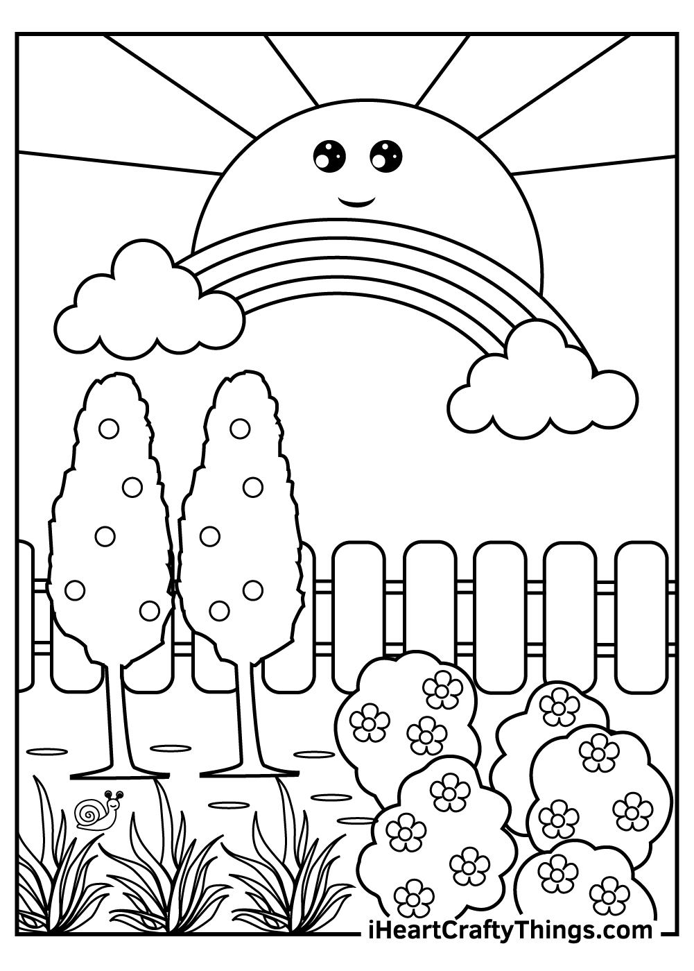 Garden Coloring Pages Updated 2021