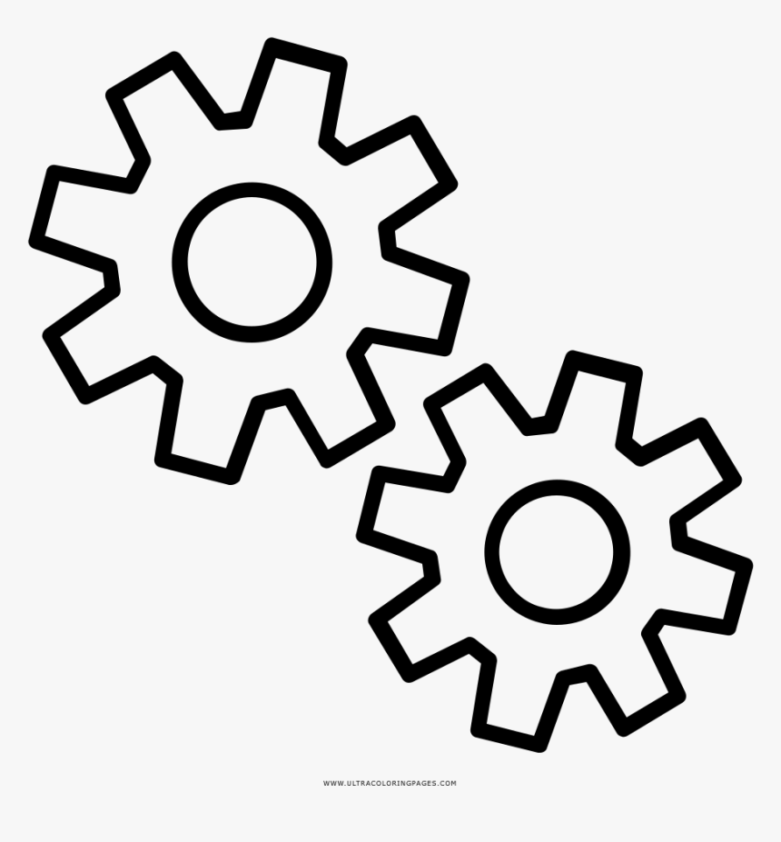 Gear Coloring Pages