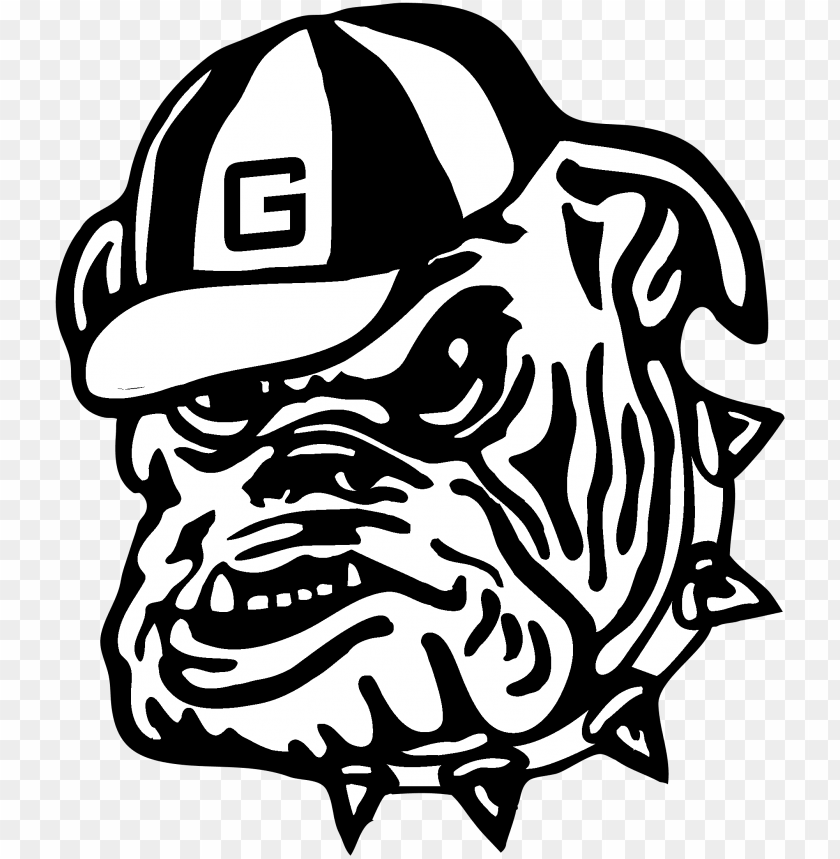 Georgia Bulldogs Logo Coloring Pages