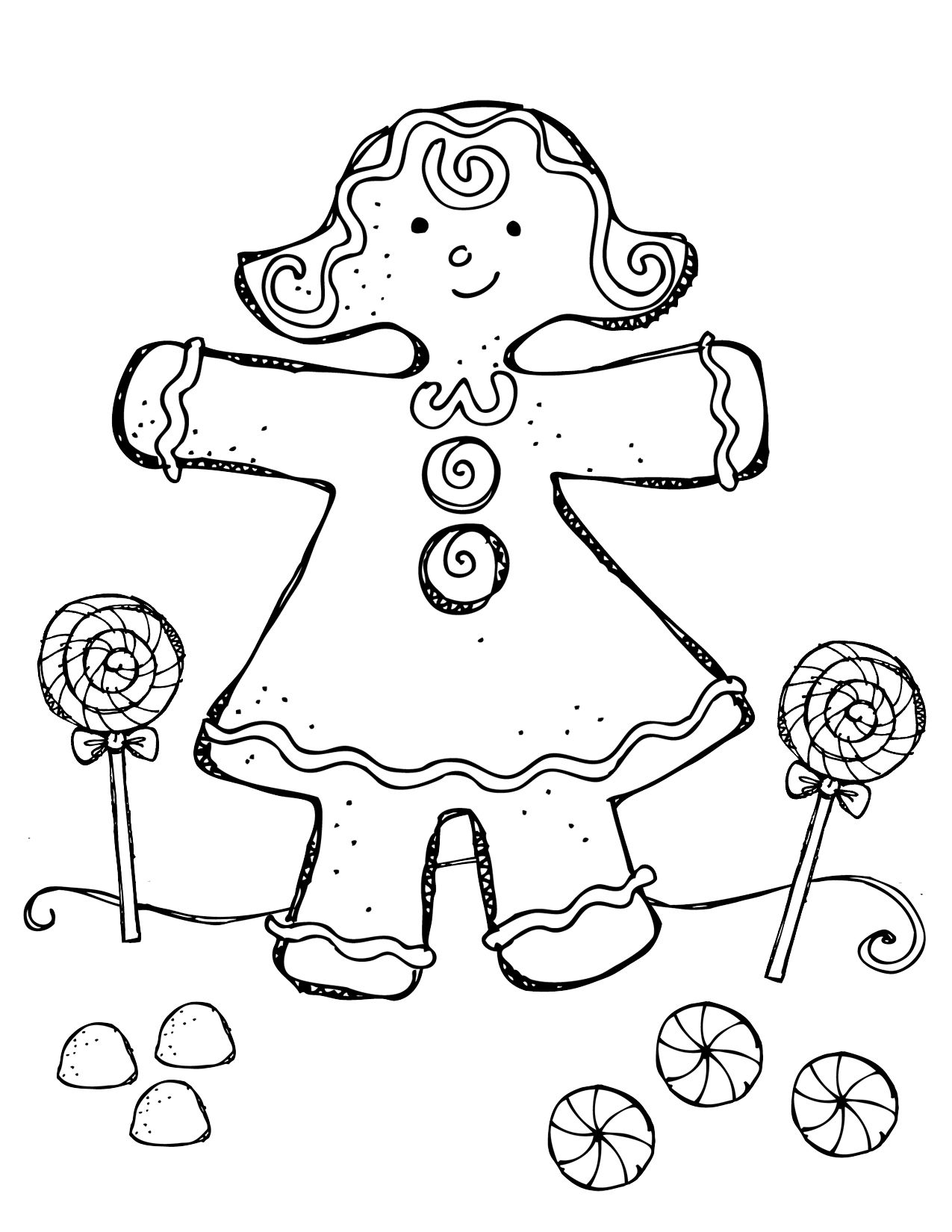 Gingerbread Girl Coloring Pages Gallery Free Coloring Books Coloring Pages For Girls
