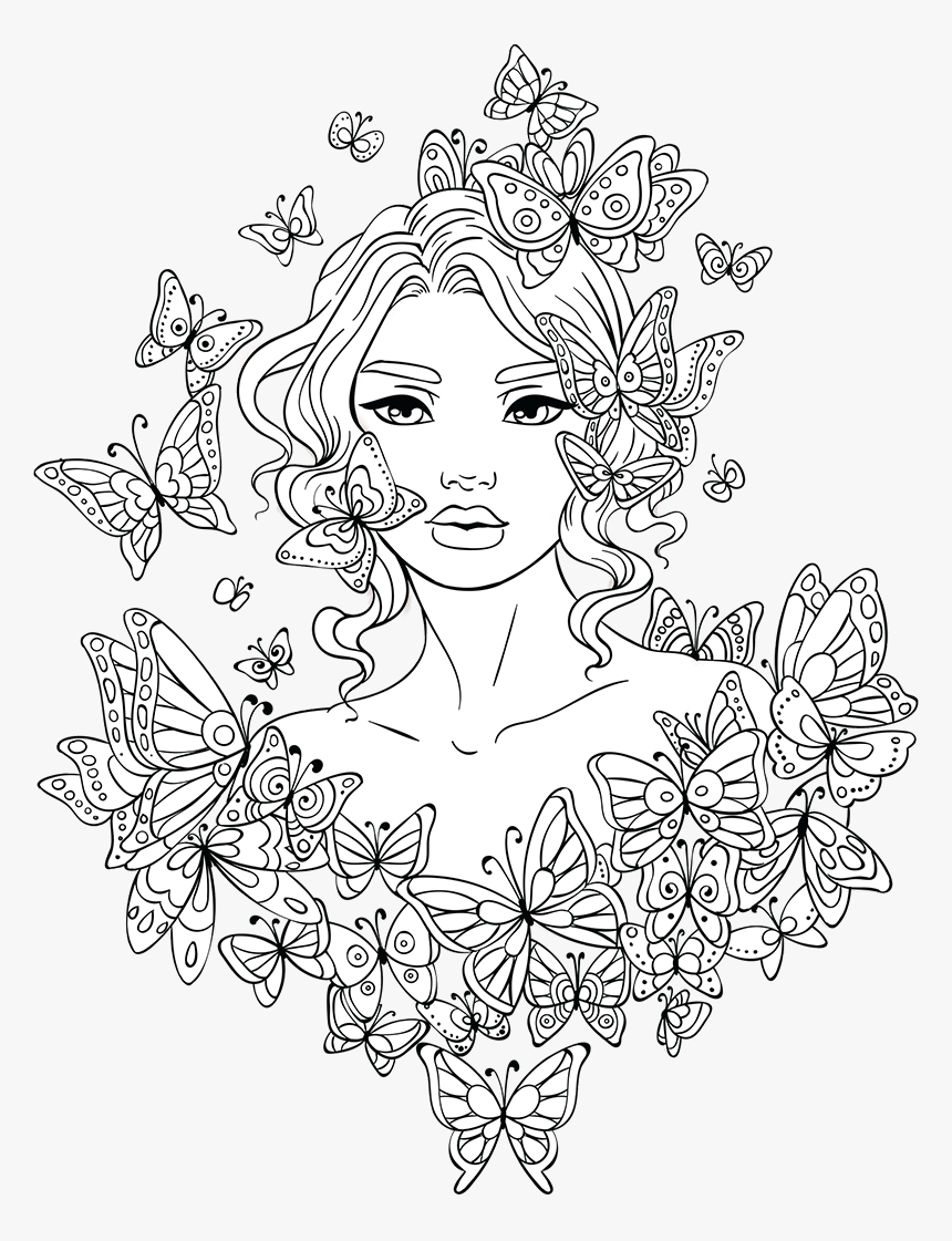 Girls Coloring Pages Teenagers Astro Blog