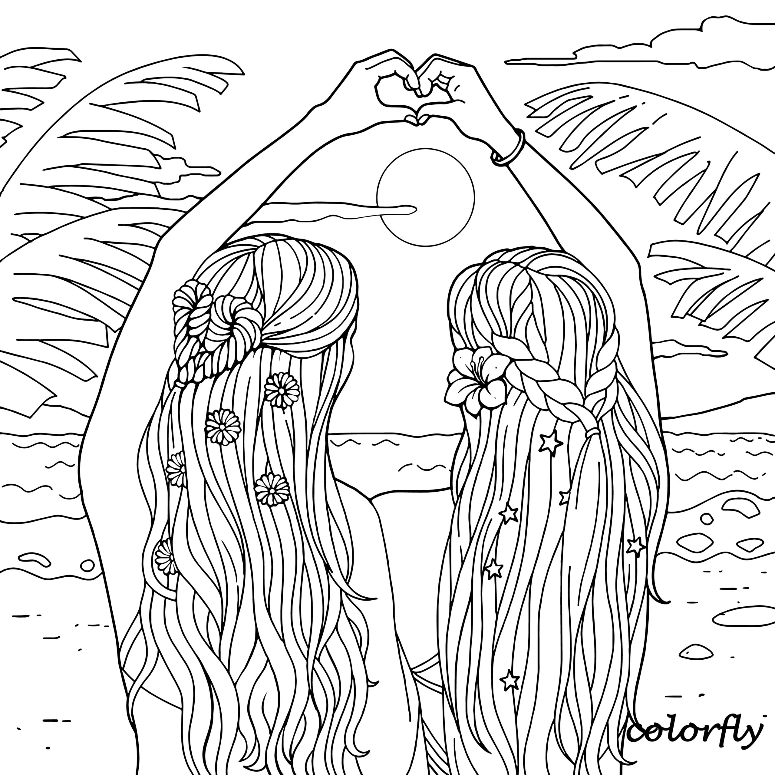 Bff Coloring Pages To Print