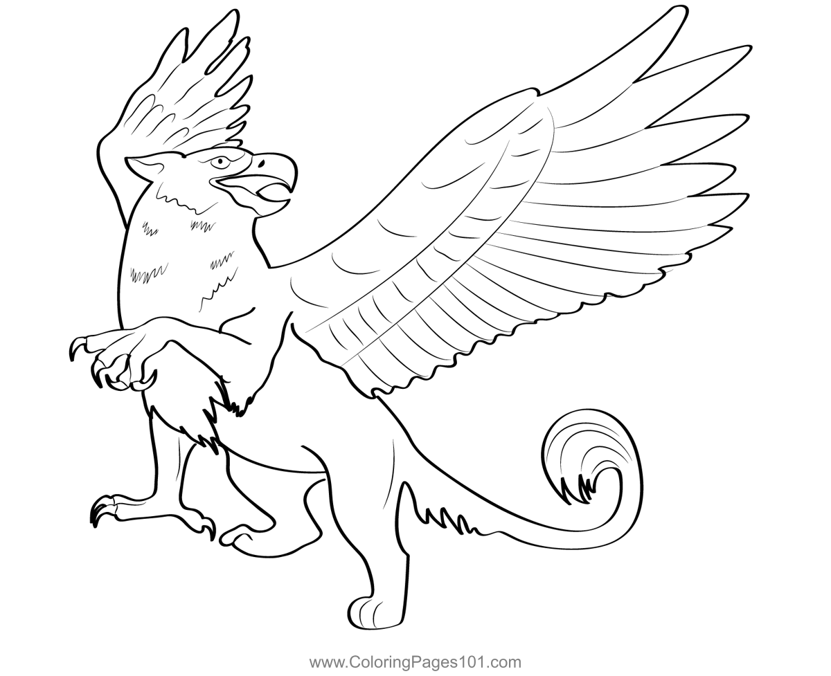 Griffin 3 Coloring Page For Kids Free Griffins Printable Coloring Pages Online For Kids
