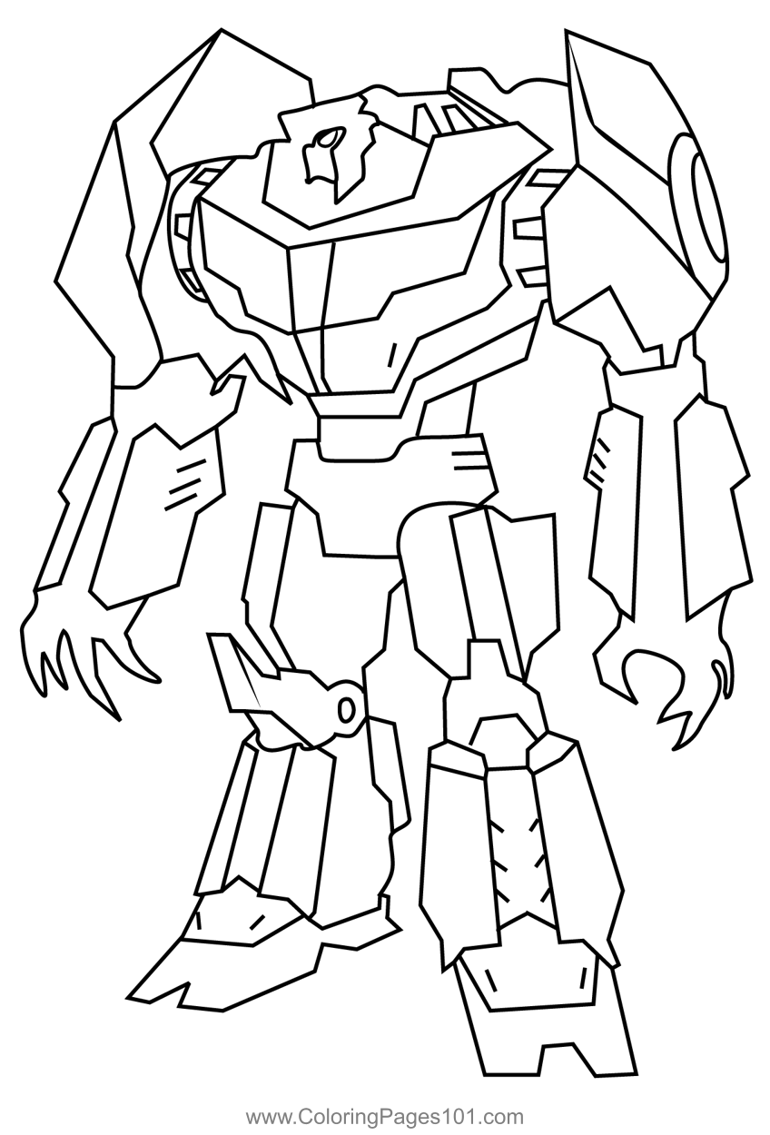 Grimlock From Transformers Coloring Page For Kids Free Transformers Printable Coloring Pages