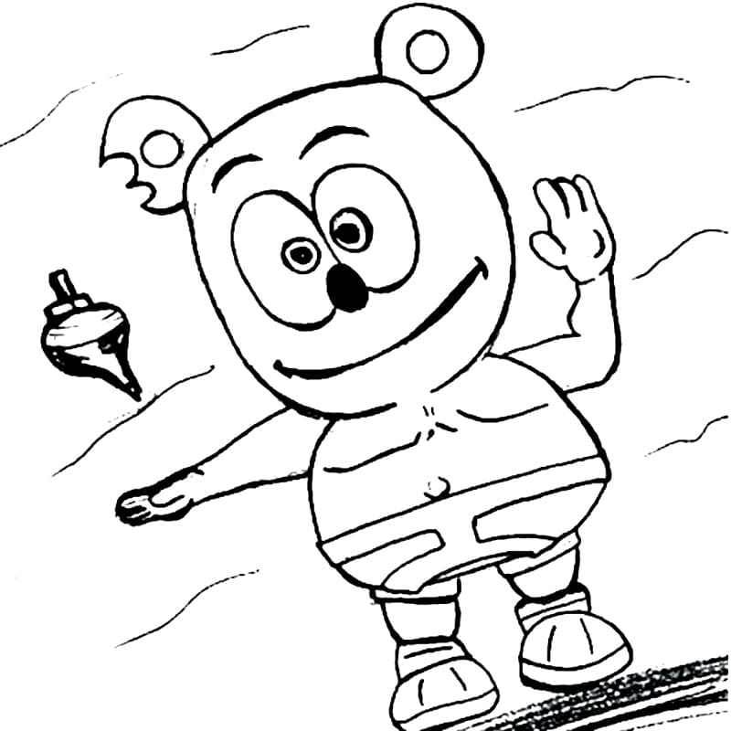 Gummy Bear Coloring Pages Free Printable Coloring Pages For Kids
