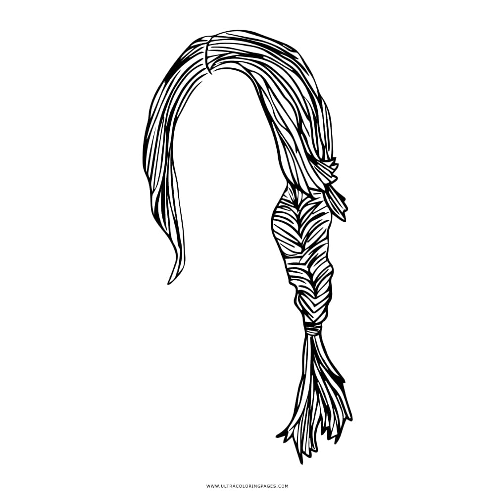 Hair Coloring Pages