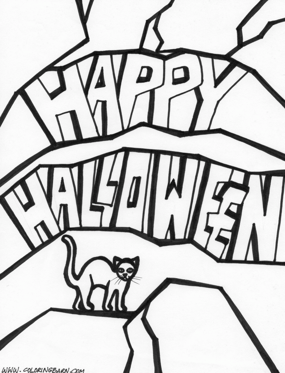 Halloween Coloring Pages For Kids Free Printable Coloring Pages