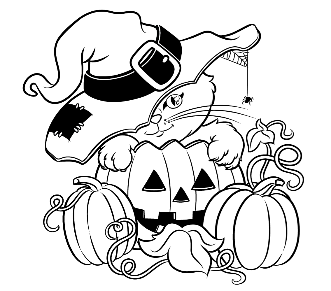 Halloween Free Coloring Pages