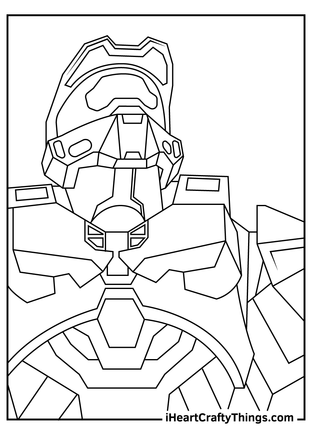 Halo Coloring Pages Updated 2021