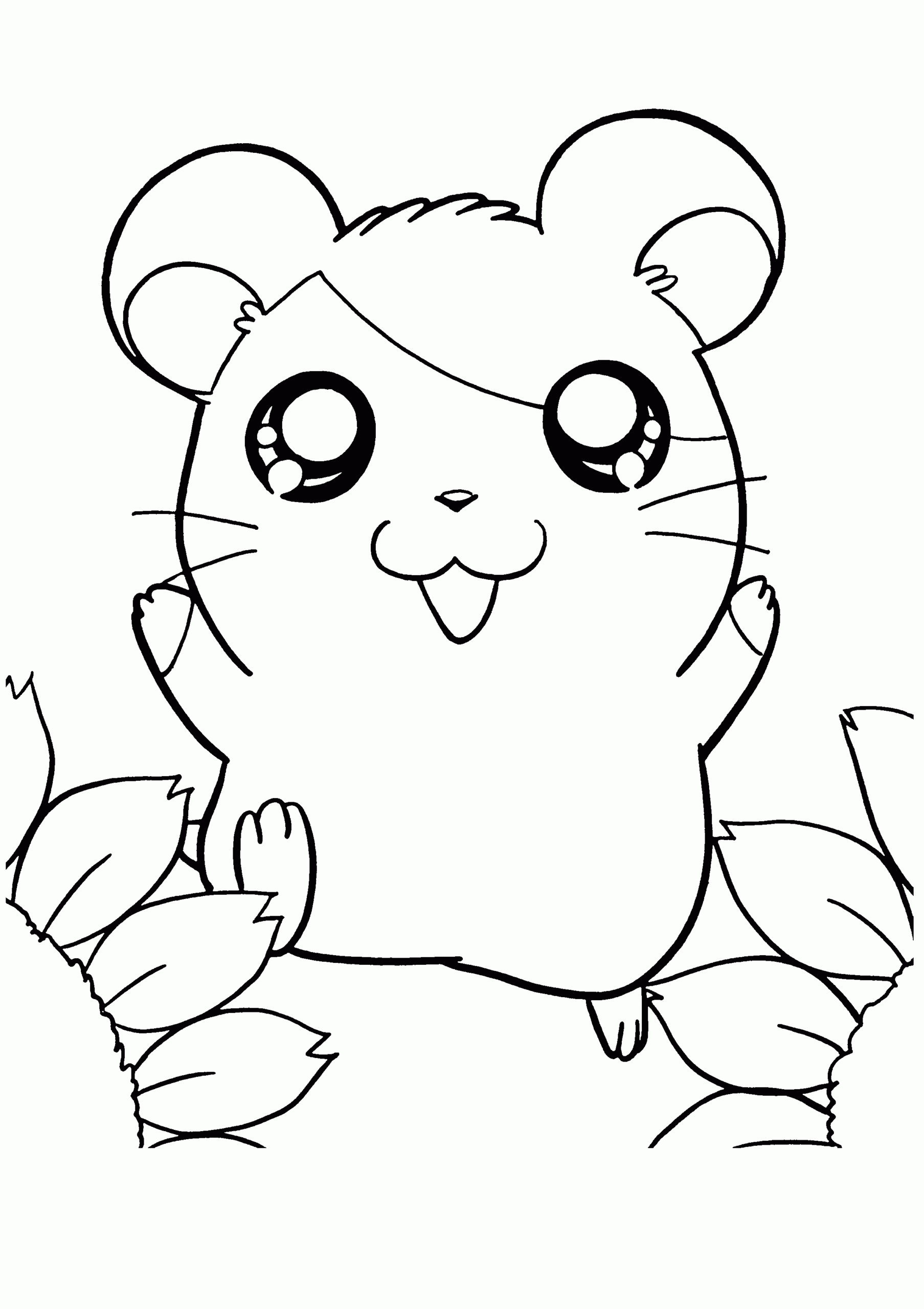 Hamtaro Coloring Pages To Download And Print For Free