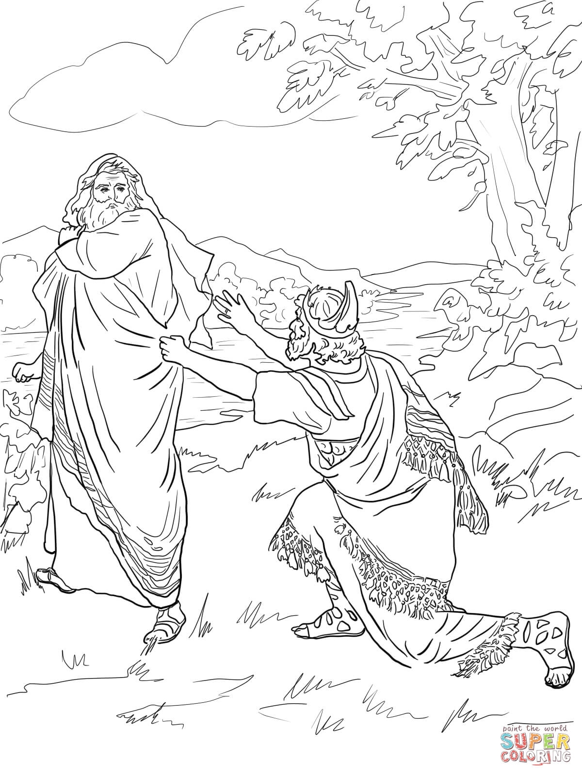 Hannah Bible Story Coloring Page Coloring Home