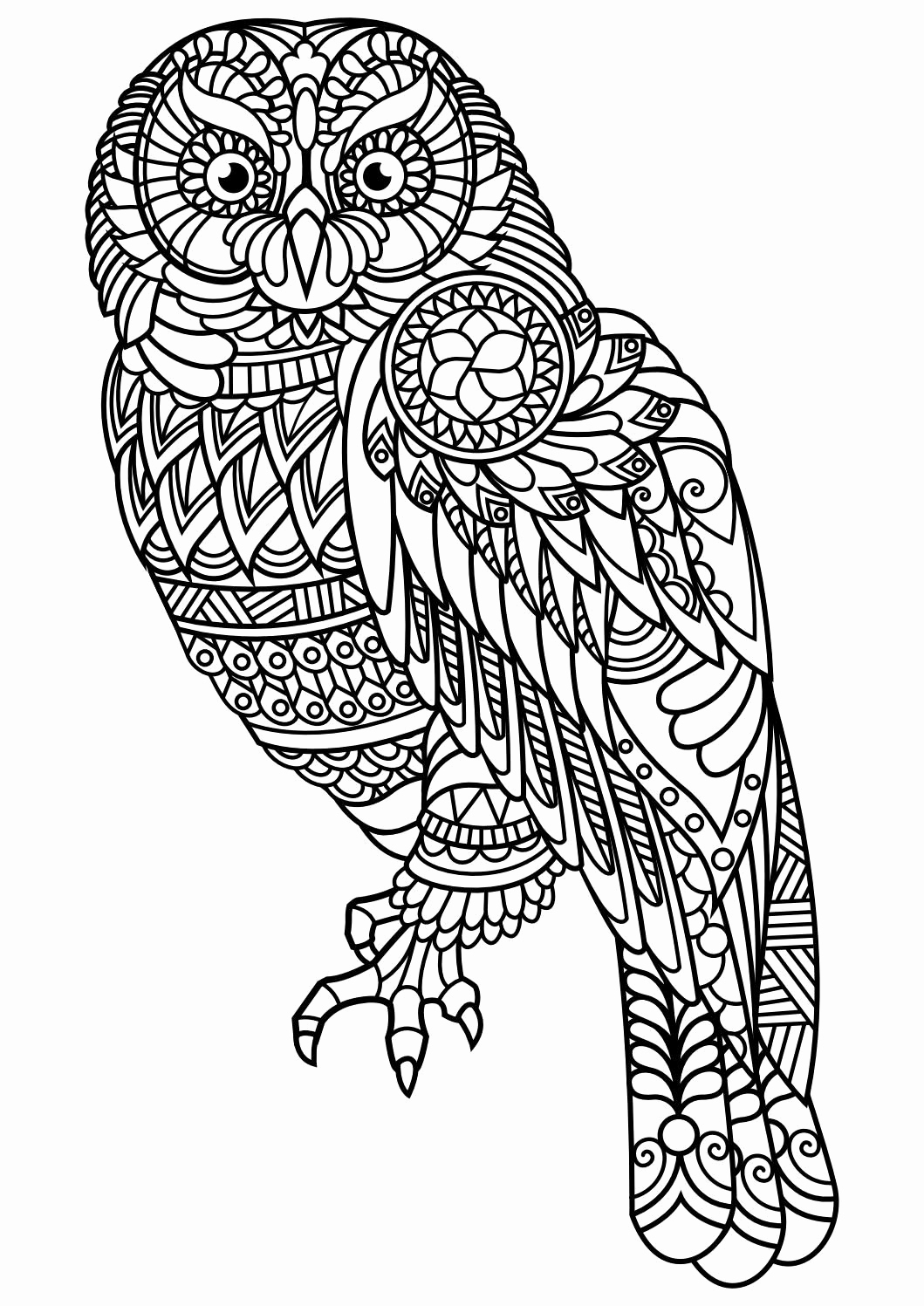 Hard Animal Printable Coloring Pages Mosaic Coloring Pages Of Animals Coloring Home Birds