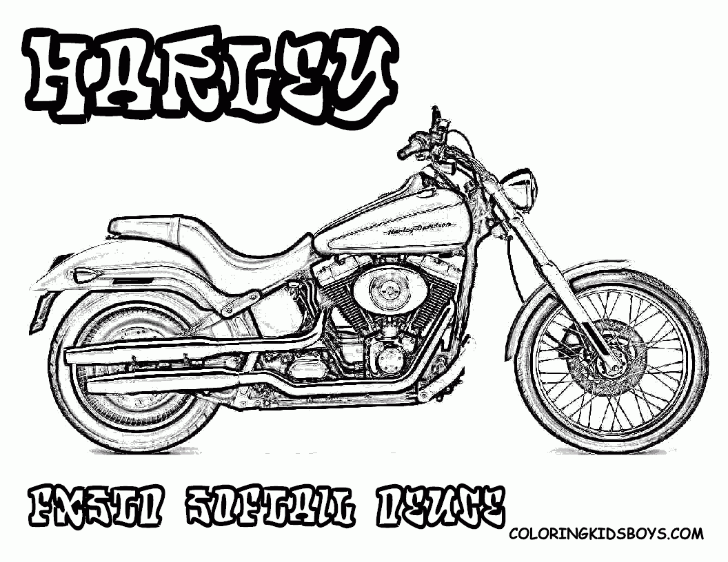 Harley Davidson Logo Coloring Pages Perfect For Motorcycle Fans Of All Ages