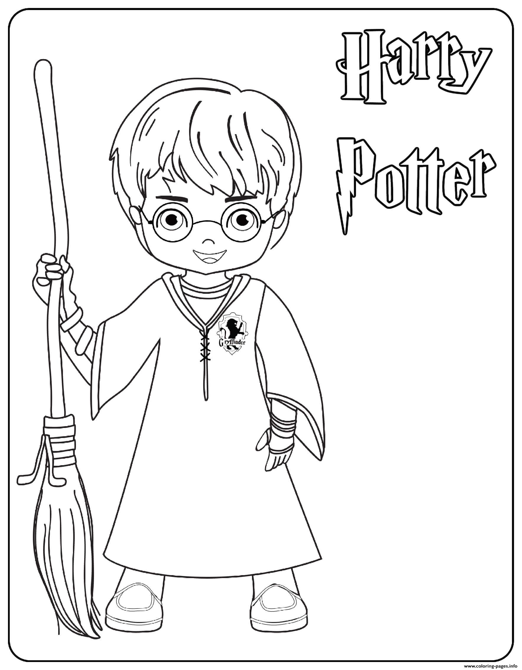 Harry Potter Printables Coloring Pages