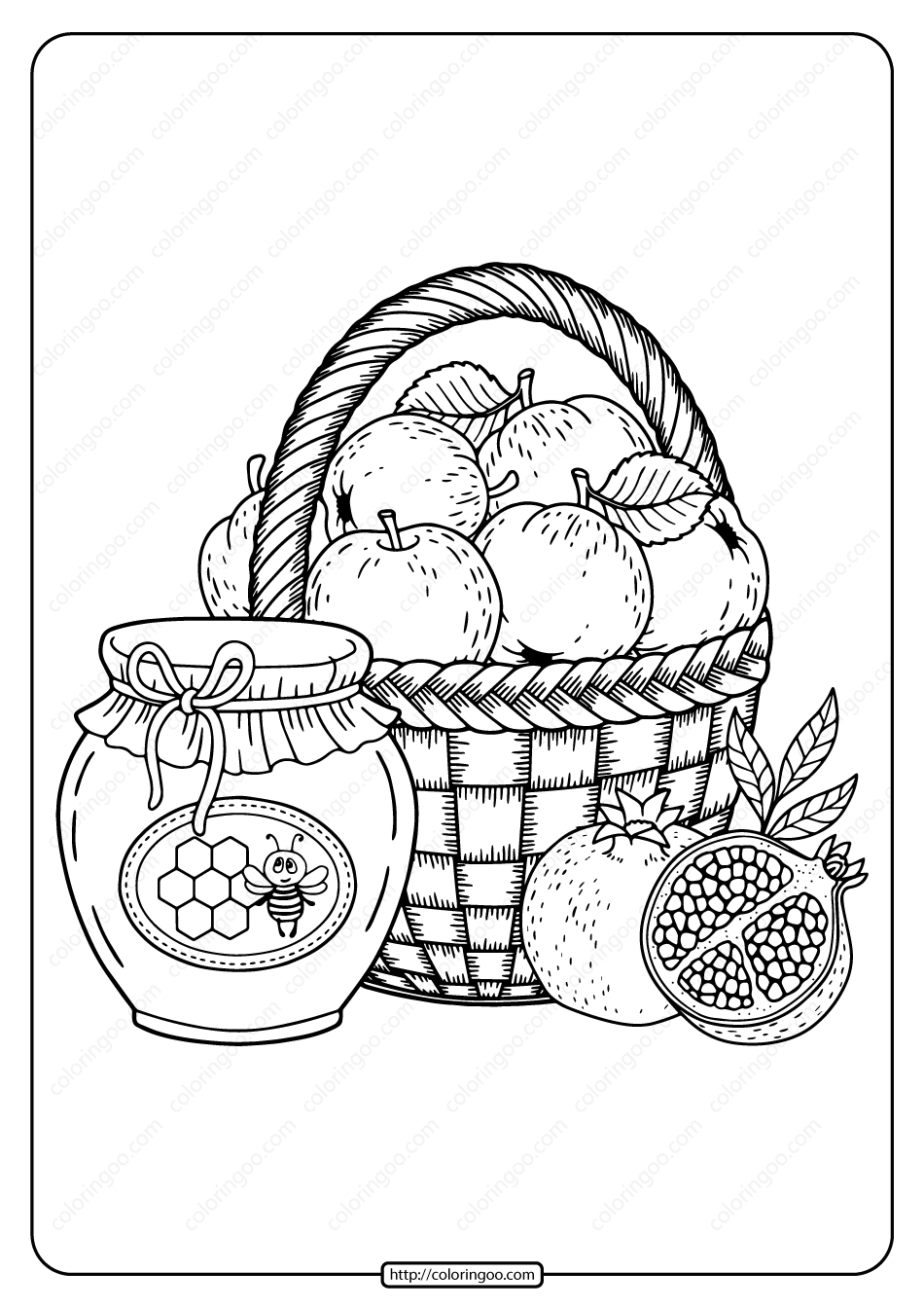 Harvest Coloring Pages For Adults