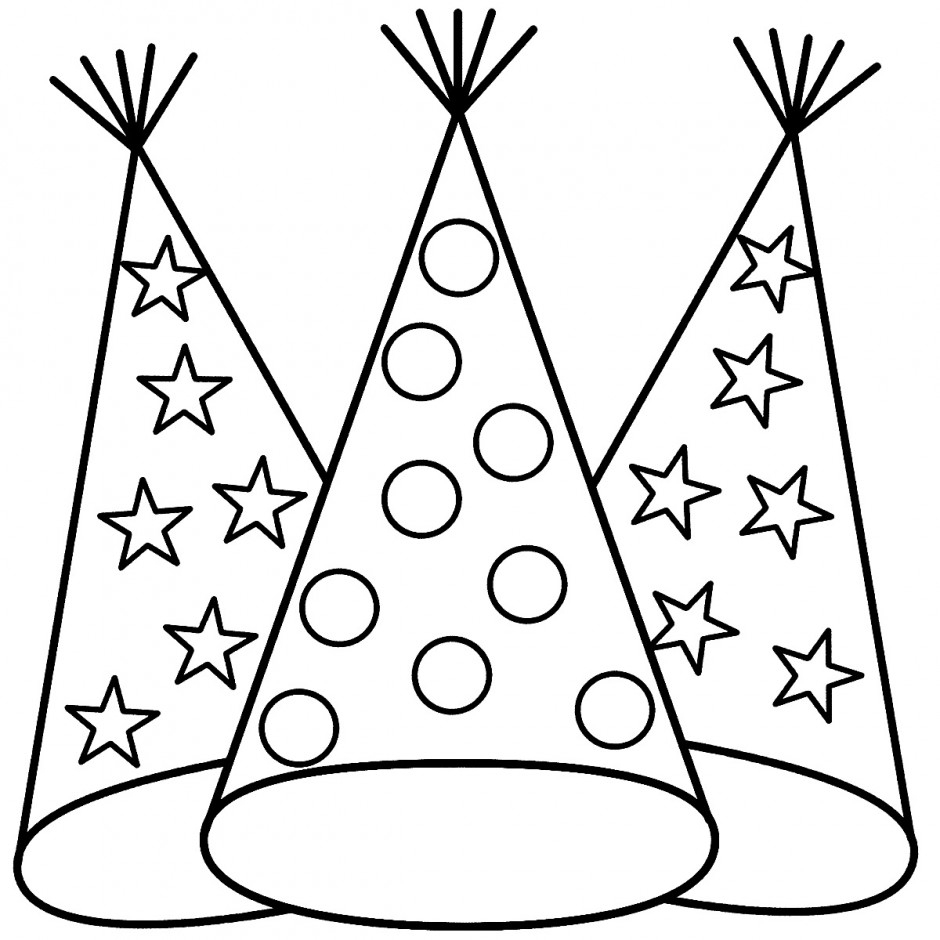 Hat Coloring Pages Best Coloring Pages For Kids