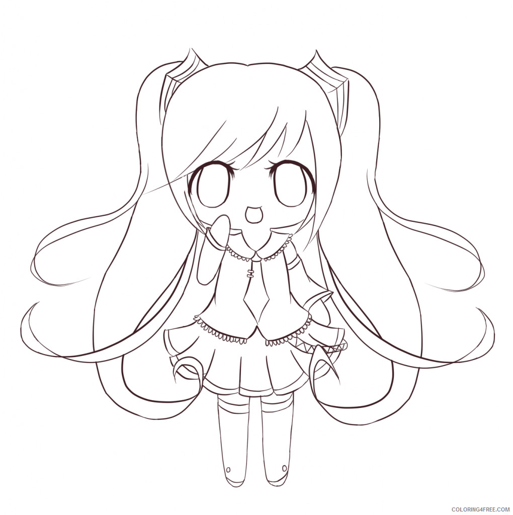 Hatsune Miku Coloring Pages At GetColorings Free Printable Colorings Pages To Print And Color