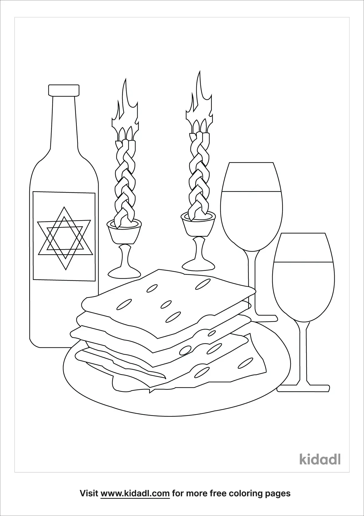 Havdalah Coloring Pages Coloring Pages