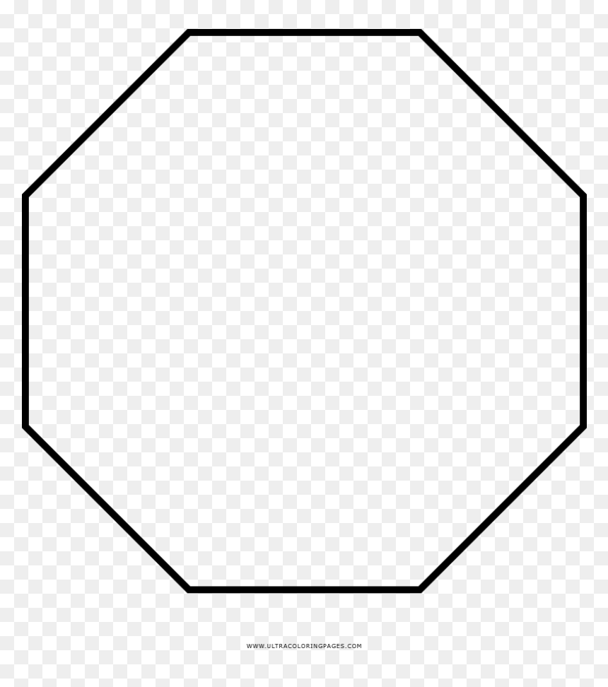 Hd Octagon Coloring Page Ultra Coloring Pages Png Octogon Transparent Png Vhv