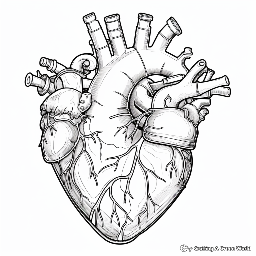 Heart Coloring Pages Free Printable